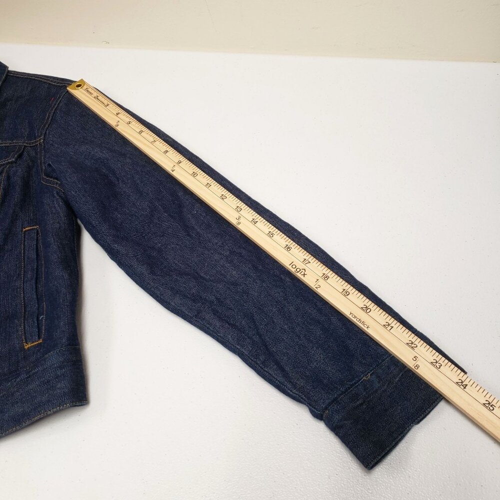 Isaac Mizrahi for Target Womens Denim Jacket Pink Lining Size L - Picture 9 of 9
